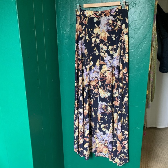 *sold* Zimmermann silk flower maxi skirt - Picture 4 of 6